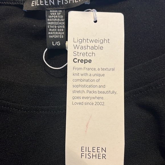 Eileen Fischer light ashable stretch crepe Tunic with original tag. - Picture 5 of 5